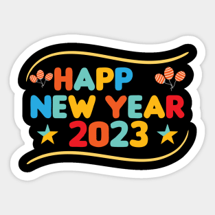 HAVE A MERRY CHRISTMAS - HAPPY NEW YEAR 2023 Sticker